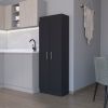 Pantry Cabinet Clinton, Kitchen, Black