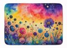 Scabiosa in Color Memory Foam Kitchen Mat Machine Washable Anti-Fatigue Mat Cushion Comfort Bath Mat or Kitchen Rug