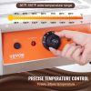 VEVOR Chocolate Tempering Machine, 17.6 Lbs 2 Tanks Chocolate Melting Pot TEMP Control 86~185°F