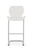 VICE BAR TABLE AND WHITE BAR STOOL SET