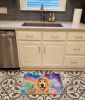 Yellow Labrador Hippie Dawg Memory Foam Kitchen Mat Machine Washable Anti-Fatigue Mat Cushion Comfort Bath Mat or Kitchen Rug
