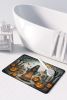 La Llorona Skeleton Spooky Halloween Memory Foam Kitchen Mat Machine Washable Anti-Fatigue Mat Cushion Comfort Bath Mat or Kitchen Rug
