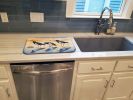Oystercatchers Foraging Dish Drying Mat Absorbent Dish Drying Mat Pad for Kitchen Counter Dish Drainer Mat for Countertop, 14 x 21", Multicolor