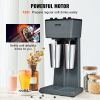 VEVOR Milkshake Maker, 375W x 2 Electric Milkshake Machine, Double Heads Drink Mixer Blender Machine